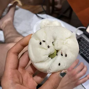 Steamed 3. Vegetable Buns