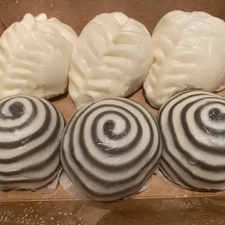 Steamed Sweet Sesame Bao (3)