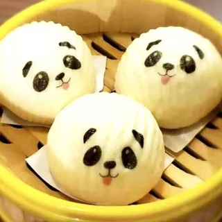 Steamed Sweet Red Bean Bao (3)