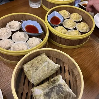 Steamed Sticky Rice Wrapped in Lotus Leaves (2)