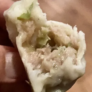 Boiled Veggie Pork Dumplings (6)