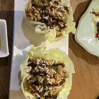 Pine Nut Chicken Lettuce Wraps (2)