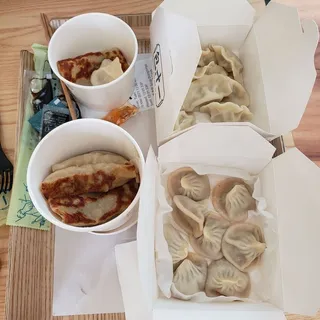 C1 Cabbage, Dry Shrimp, and Pork Dumplings(12PCS)