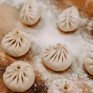 Bao Buns ready to be steamed