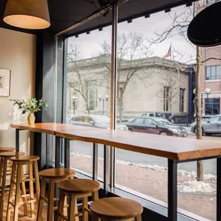 Interior of the restaurant