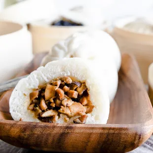 Chicken and Mushroom Buns