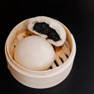2 Piece Black Sesame Buns