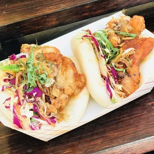 Korean Fred Chicken bao