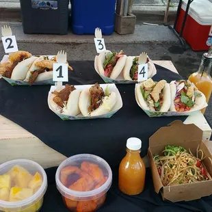 The line up...cant list it all cause yelp doesn&apos;t allow 140 more capacity of letters..