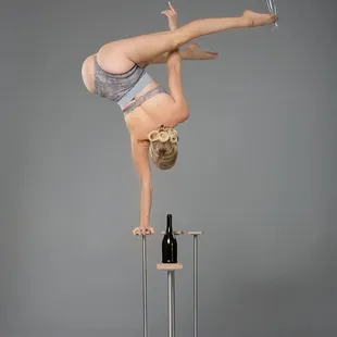 So exotic and mesmerizing as she moves with ease through what seem impossible positions and moves.