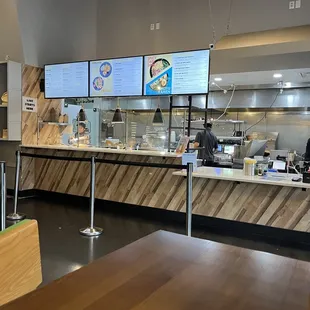 View of where you order