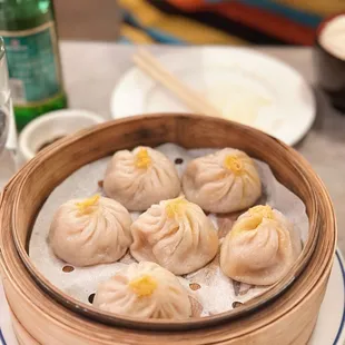 Crab Roe Soup Dumplings