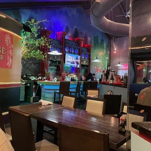 The bar