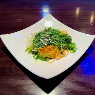 Seaweed Salad (a very diluted portion of Seaweed)