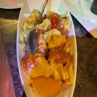 Szechuan Wontons