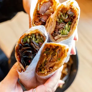 Scallion Pancake Wraps