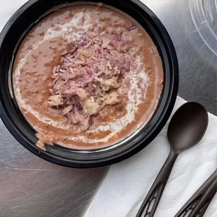 Champorado so good with crispy rice!