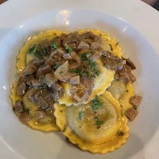 Mushroom Ravioli