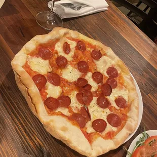 Salamino Piccante Pizza