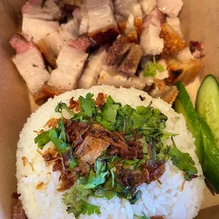 Roast Pork Rice