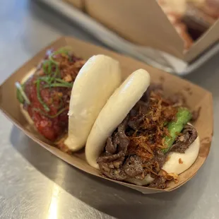 Duck Bao and Cow Bao
