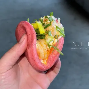 Saute Shrimp Bao