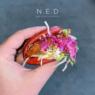 Korean Chicken Bao