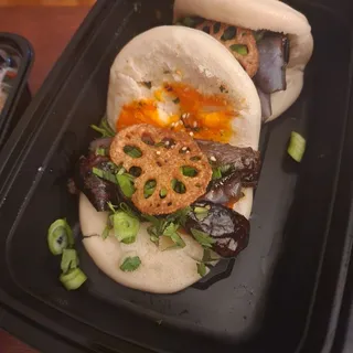 (2) Glazed Eggplant Bao