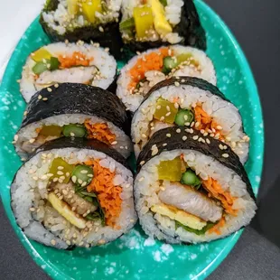 Pork belly kimbap