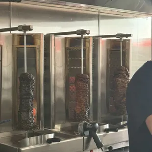 Charred meat options