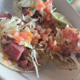 These were the BEST corned beef tacos I have ever had. I wish they would keep them on the menu!!!