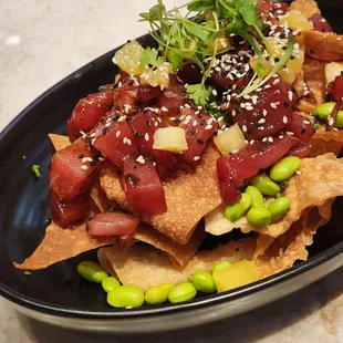 Poke Nachos