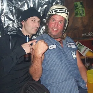 Bar 11 - Xmas 2007 - And the man behing the blowhorn!