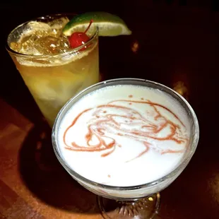 Great bartenders and cocktails.