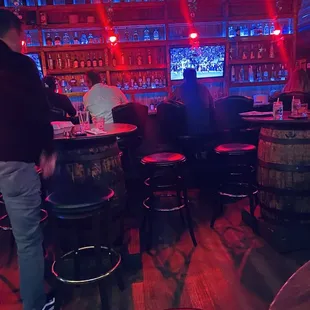Bar in the back very nice