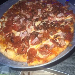 Meat pizza