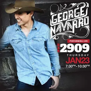 George Navarro Live in Concert Thurs Jan 23rd 7:30PM FREE TIX: http://bit.ly/36C5FmU
