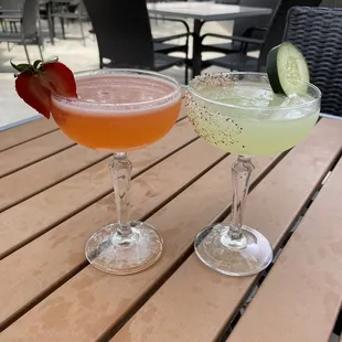 Boerne Bliss and the cucumber martini