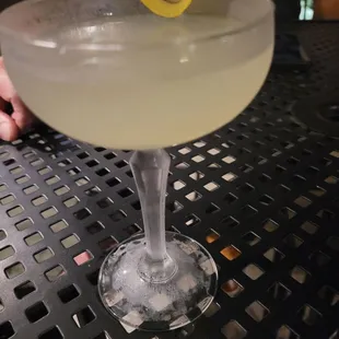 Lemon drop martini