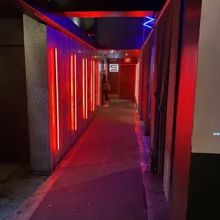 The new look of Bar 35&apos;s Entry and Hallway to the Outside Back Bar.