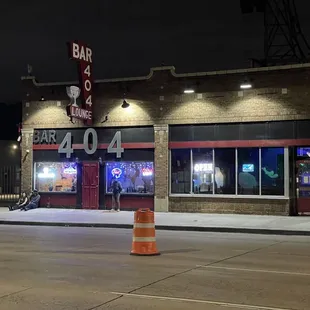 Outside, we found the place despite its response code