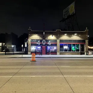 Outside, we found the place despite its response code