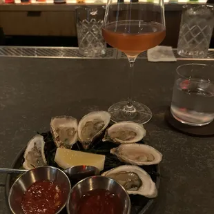 Oyster happy hour!