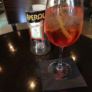 Well made aperol spritz