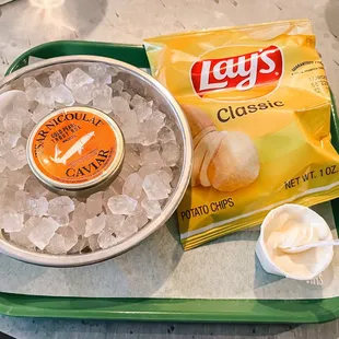 Fancy Caviar Service