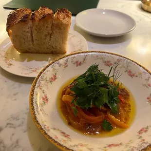 Pepperonata Mozzarella with house made foccacia