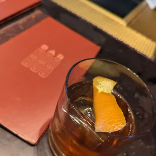 Old fashioned with 4 Roses