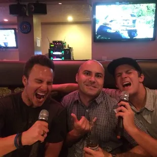 Small and fun Korean karaoke bar