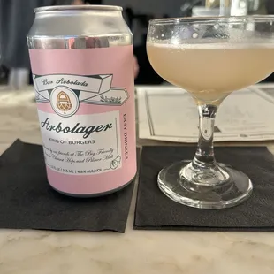 Arbolager and Hemingway daiquiri