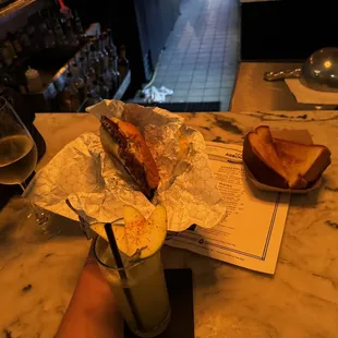 Smash burger &amp; grilled cheese